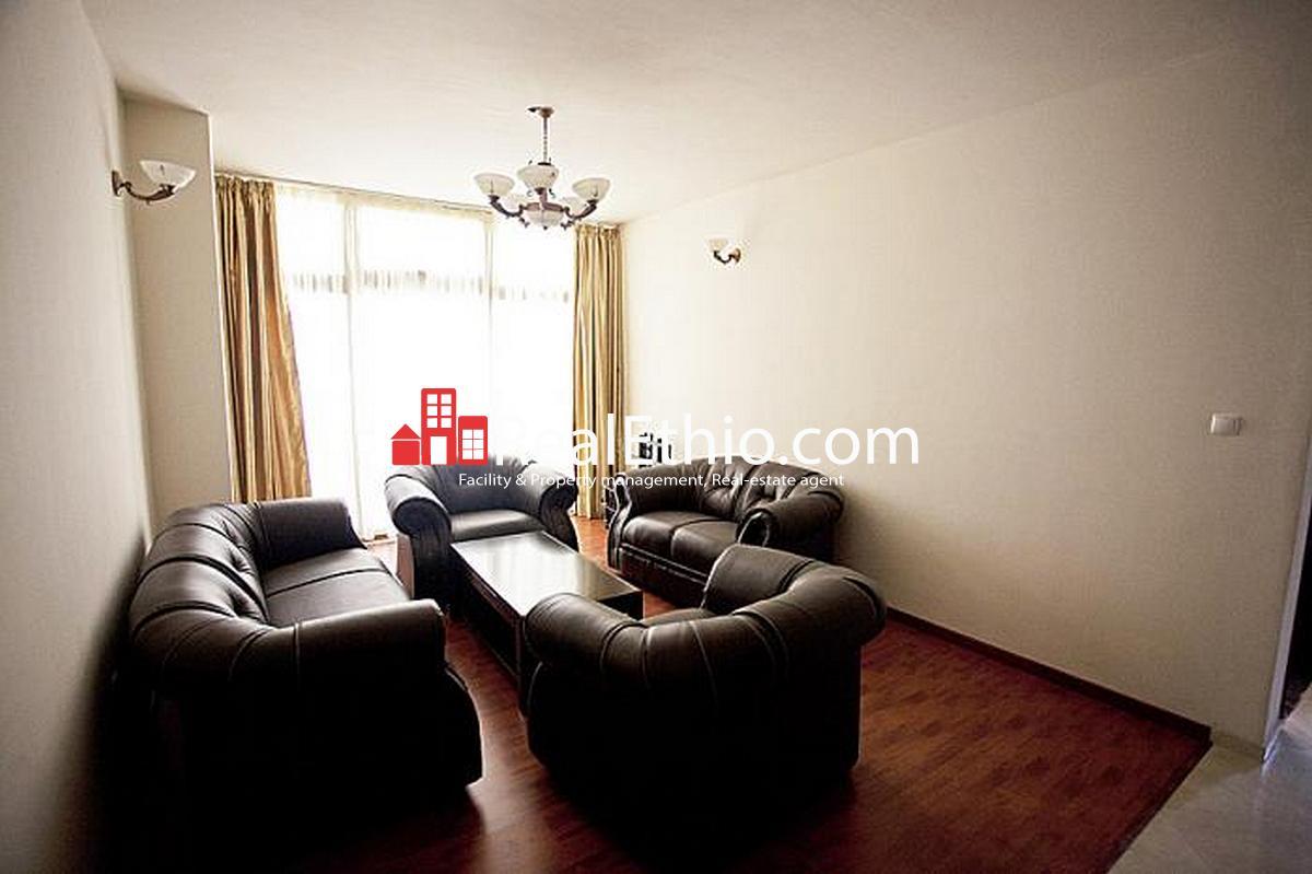 2 Bedroom Fully Furnished apartment for rent, Bole Mellinium hall, Addis Ababa, Ethiopia.