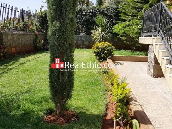 Four bed room ground plus one plus basement house on 530 meter square plot of land for sale at Kality, Addis Ababa, Ethiopia.