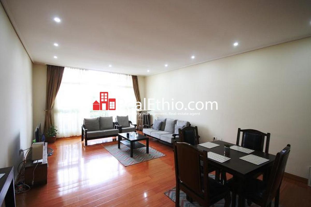 3 Bedrooms furnished apartment for rent, Bole, Addis Ababa.