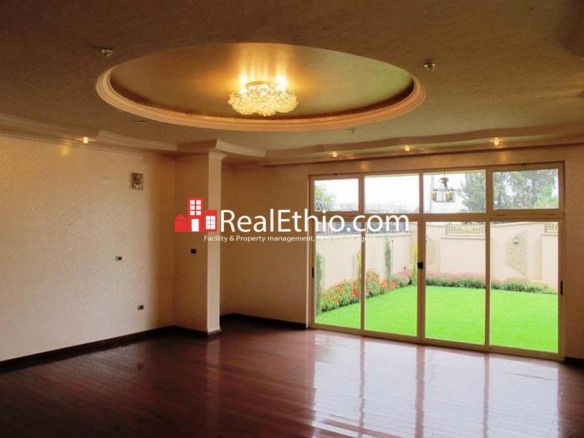 6 Bedrooms house for rent, Old airport or Torhailoch, Addis Ababa, Ethiopia.