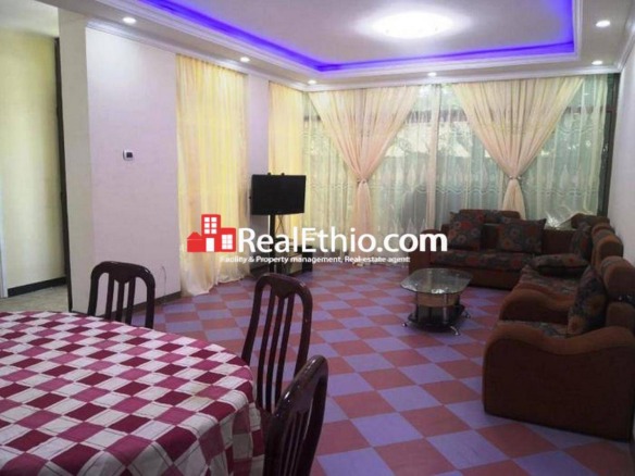 7BR furnished G+3 house for rent, Lemhotel,Addis Ababa, Ethiopia.