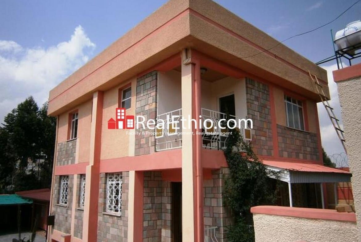 Addis Ababa, a ground plus one house for rent at Bisrate Gebriel near South African embassy