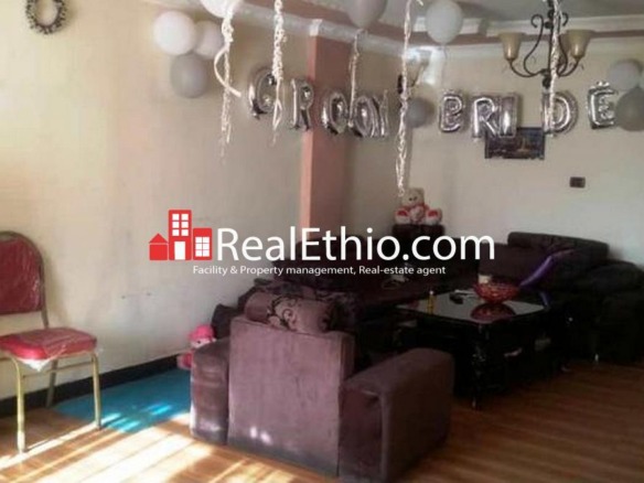Akaki Tulu Dimtu, three bedrooms condominium fully furnished apartment for rent, Addis Ababa