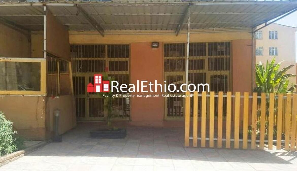 Arat Kilo, condominium shop or restaurant for rent, Addis Ababa.