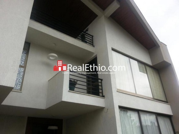 Bisrate Gabriel,  furnished 4 bedrooms ground plus two house for rent, Addis Ababa, Ethiopia.