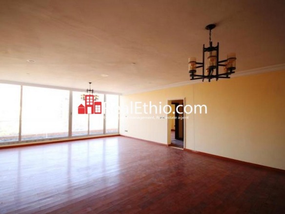 Bole, 3 bed rooms, Apartment for rent, Addis Ababa.