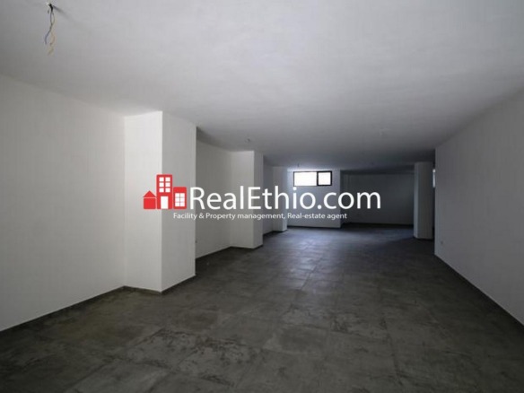 Bole, office or showroom or shop for sale on 152 meter square area, Addis Ababa.