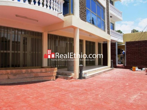 Building or office for rent, 500 meter square, 10 bed rooms, Sarbet, Addis Ababa.