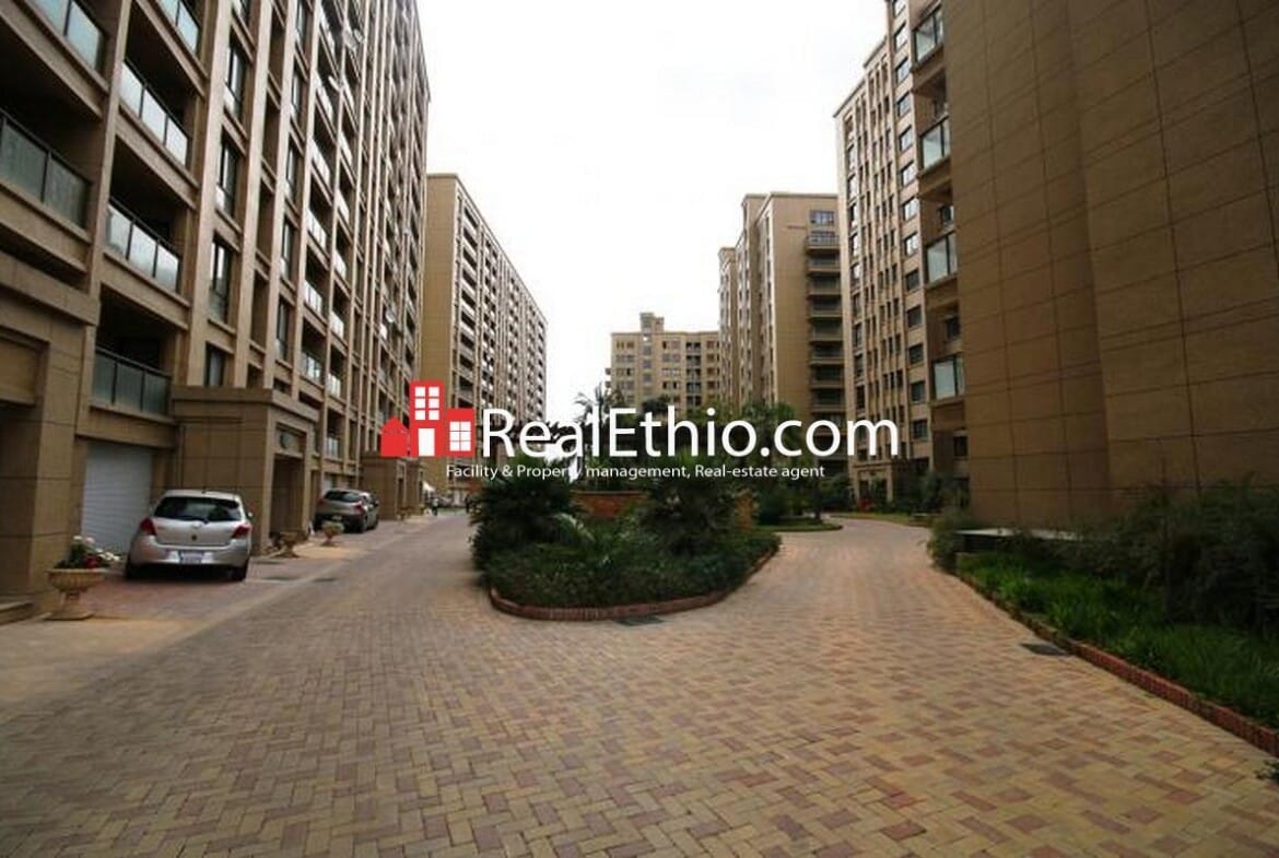 CMC Tsehay real estate, 3 bed rooms apartment for rent, Addis Ababa.