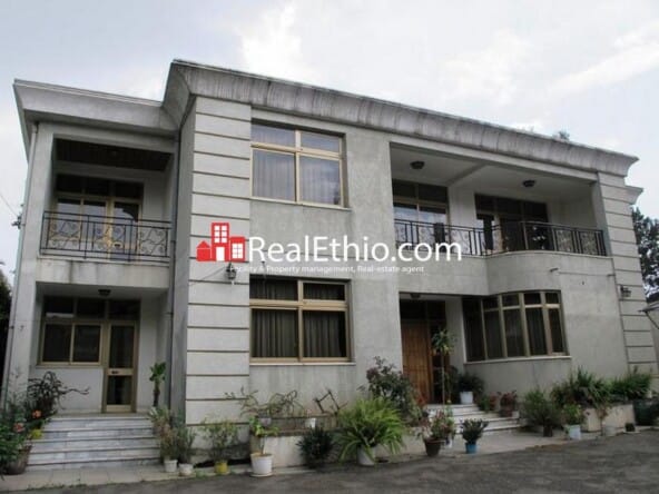 Five bed room ground plus one house for rent at Hayahulet, Addis Ababa, Ethiopia.