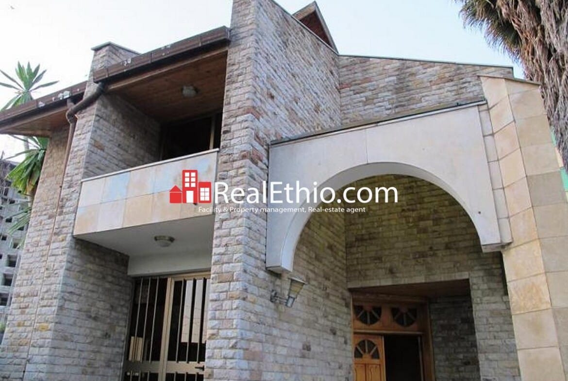 Four bed room ground plus one house for rent at Meskel flower, Addis Ababa, Ethiopia.