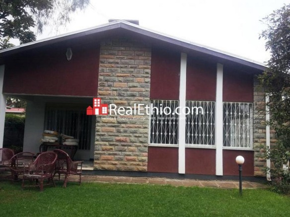 Four bed room villa house for rent at Bole, Addis Ababa, Ethiopia.