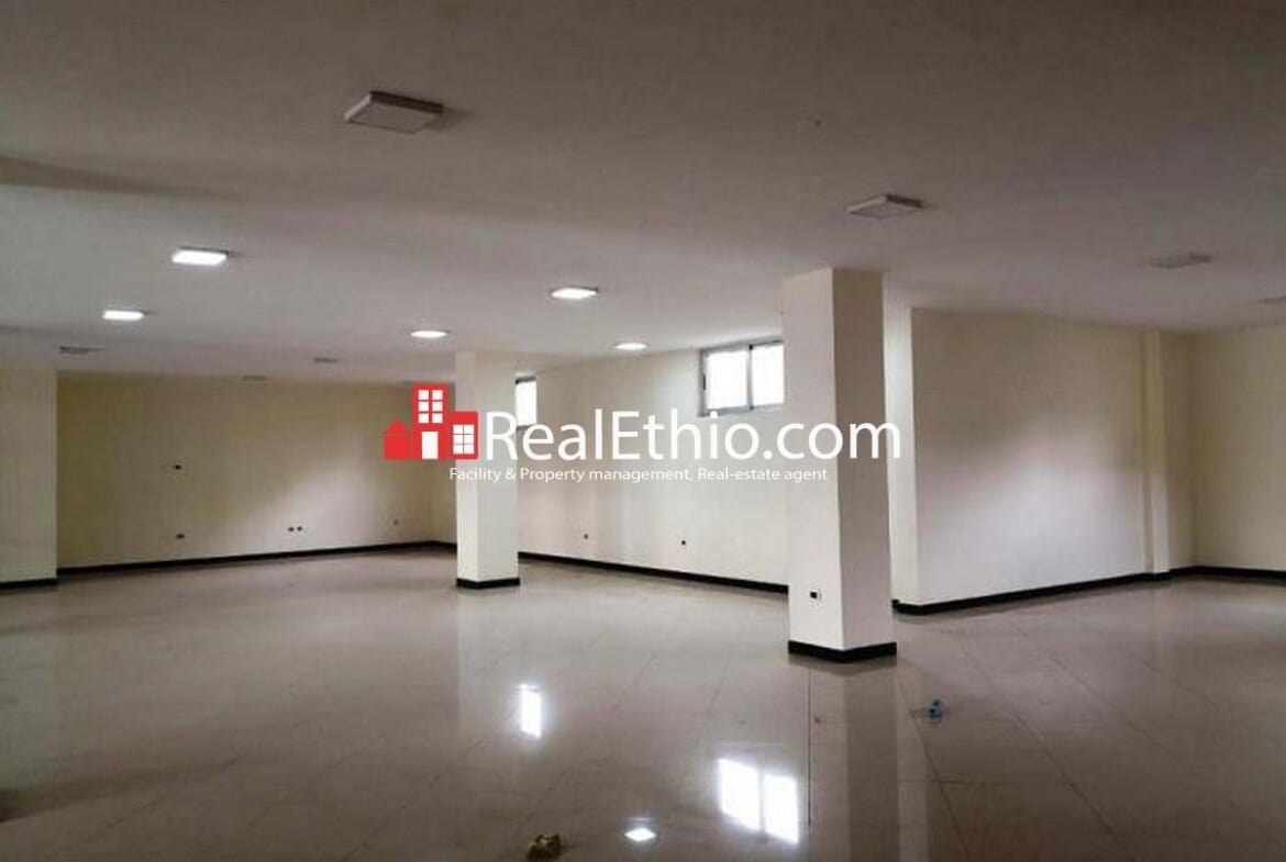 Gerji, Mebrat Hail, show room or cafe restaurant space for rent, Addis Ababa