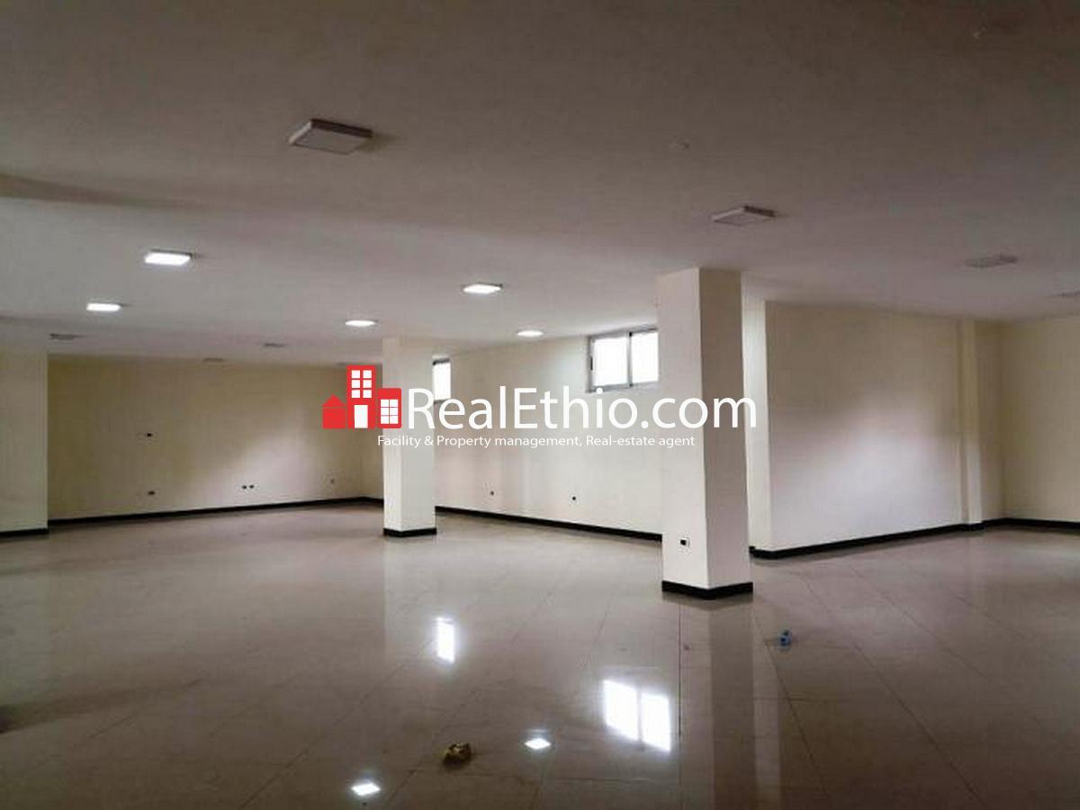 Gerji, Mebrat Hail, show room or cafe restaurant space for rent, Addis Ababa
