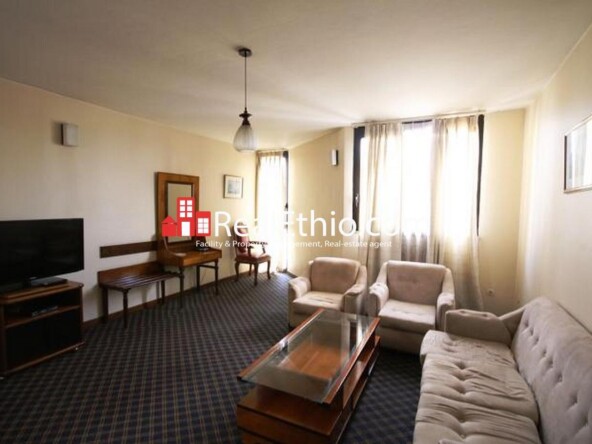 Hayahulet, furnished hotel building for rent, Addis Ababa.