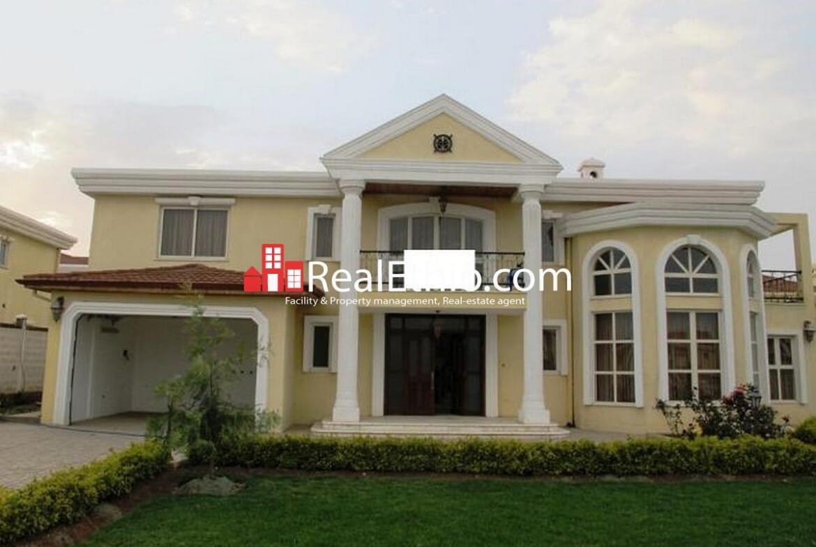 House for rent – Four bed room ground plus one furnished house for rent at Legetafo CCD, Ethiopia.