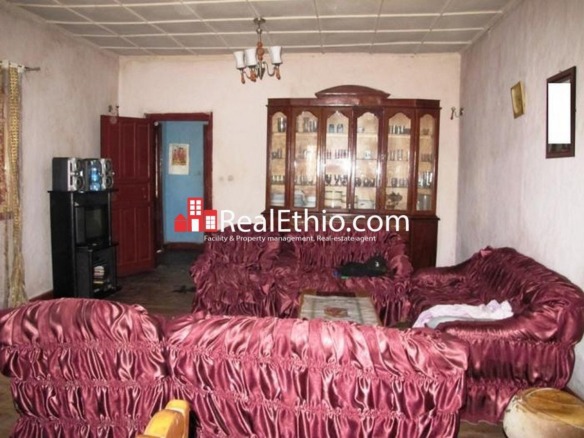House for sale, Aware near German school, 628 meter square, 2 Bedrooms, Addis Ababa.
