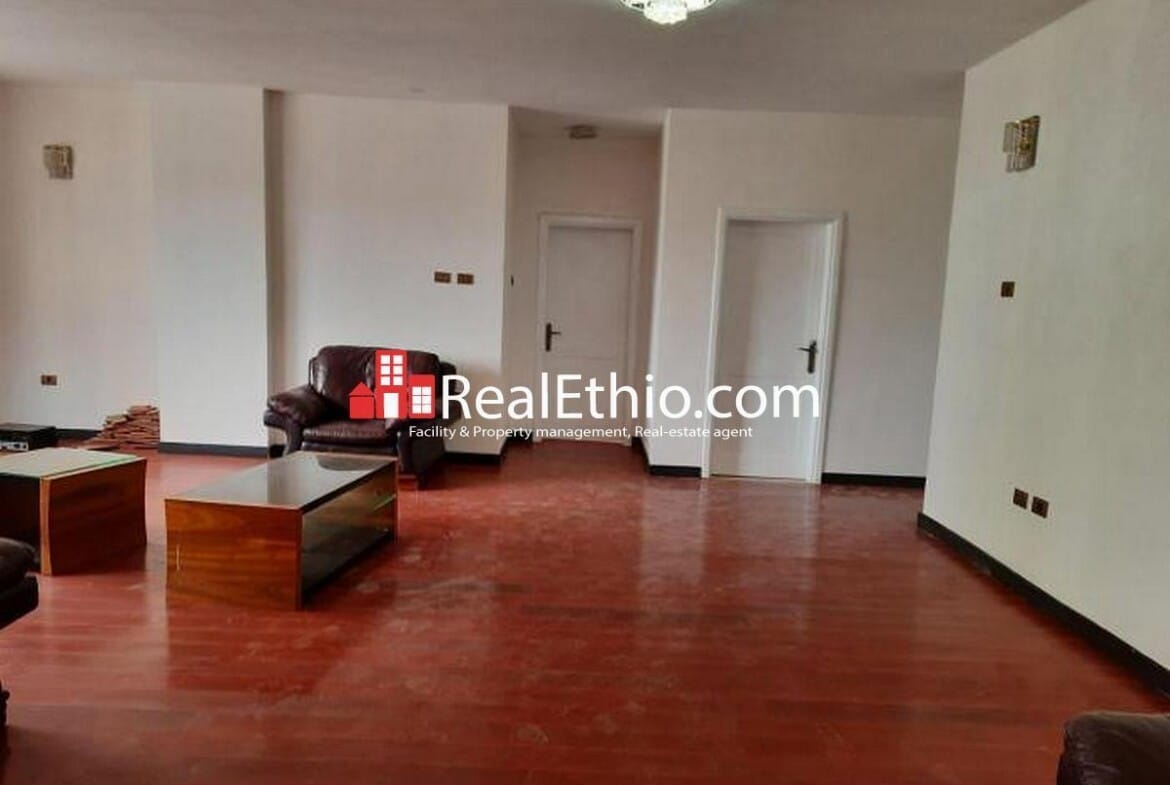 Kazanchis, apartment for rent, 3 bedrooms, Addis Ababa.