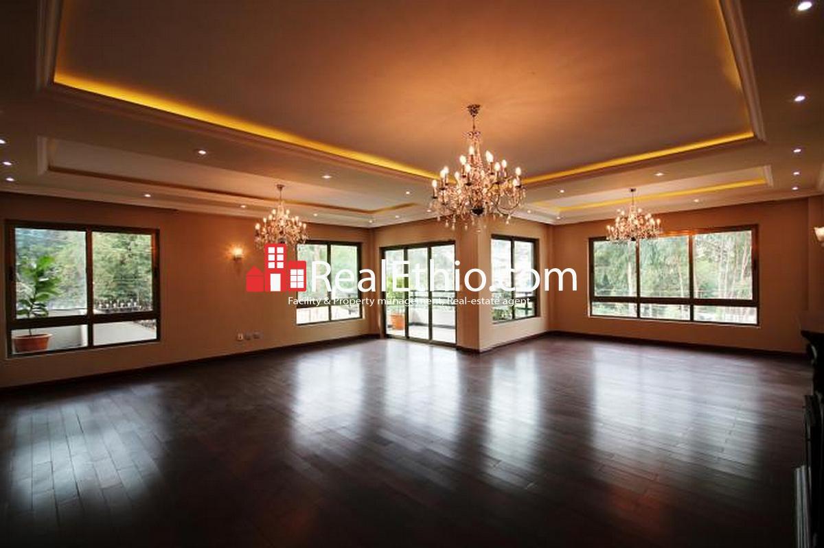 Kotebe, five bedrooms, G+2+B house for rent, Addis Ababa