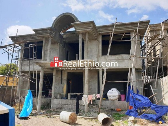 legetafo, 500 meter square G+1 house for sale, Oromia.