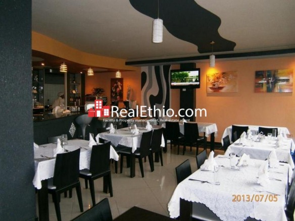 Lemhotel, ground plus four and basement furnished hotel building for rent, Addis Ababa.