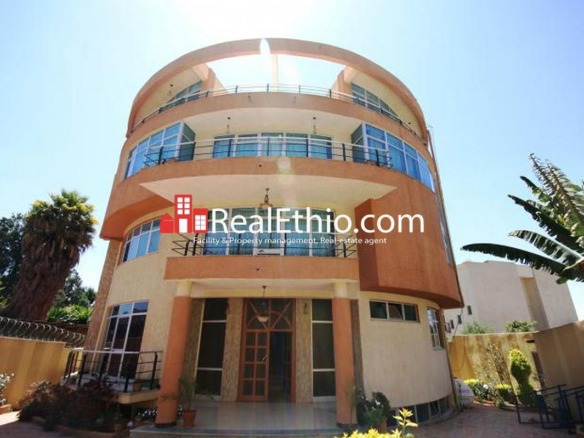 Megenagna Top view, 6 bed room, house for rent, Addis Ababa.