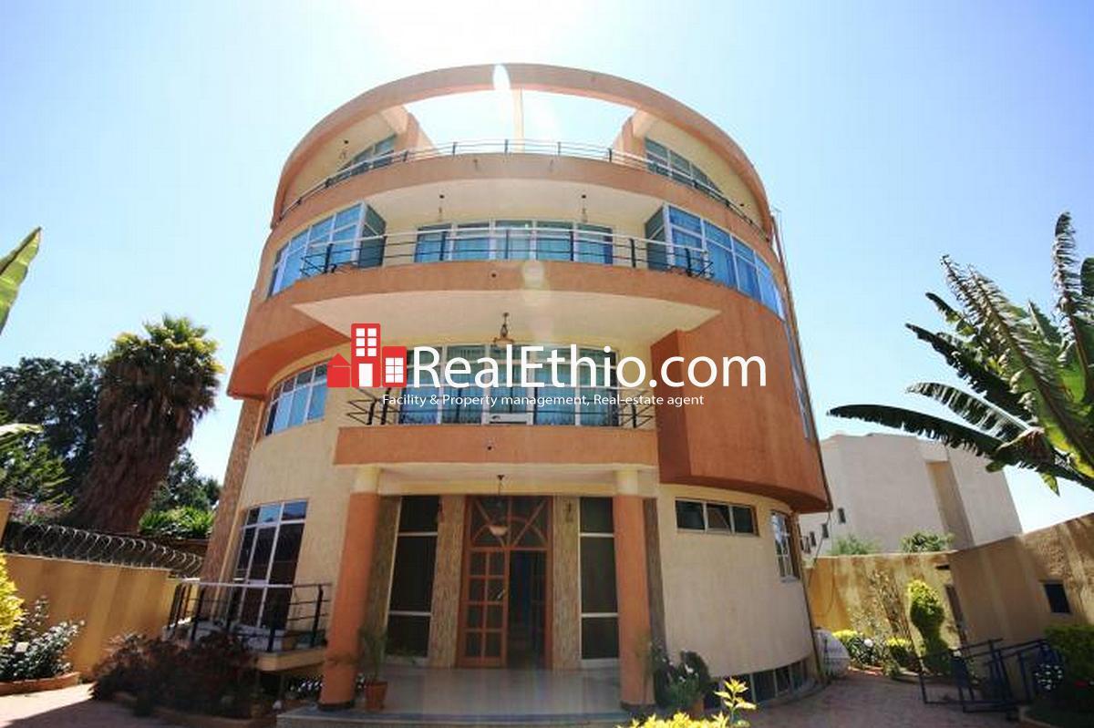 Megenagna Top view, 6 bed room, house for rent, Addis Ababa.