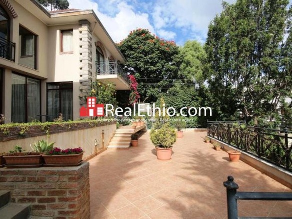 Megenagna top view, five bedrooms, house for rent, Addis Ababa.
