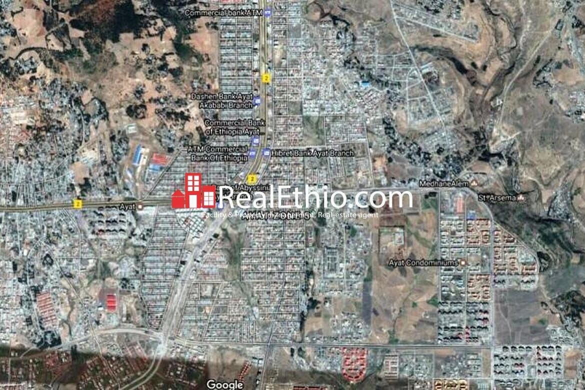 Plot of Land for sale, Ayat, 23,000 meter square, for real-estate development, Addis Ababa.