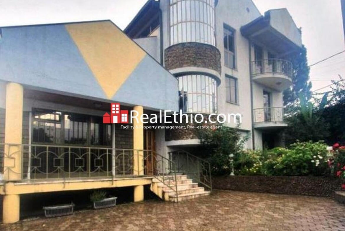 Sarbet, Ground plus two house for rent, Addis Ababa