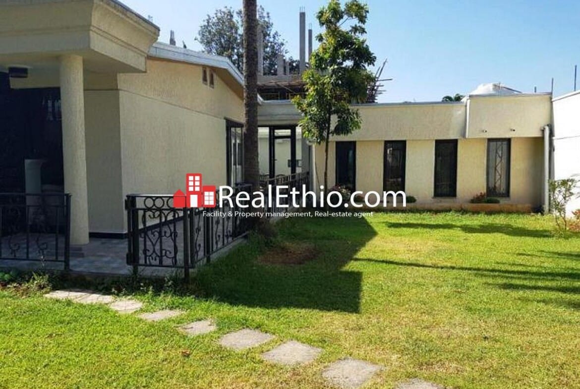 Sarbet, villa house for rent, Addis Ababa