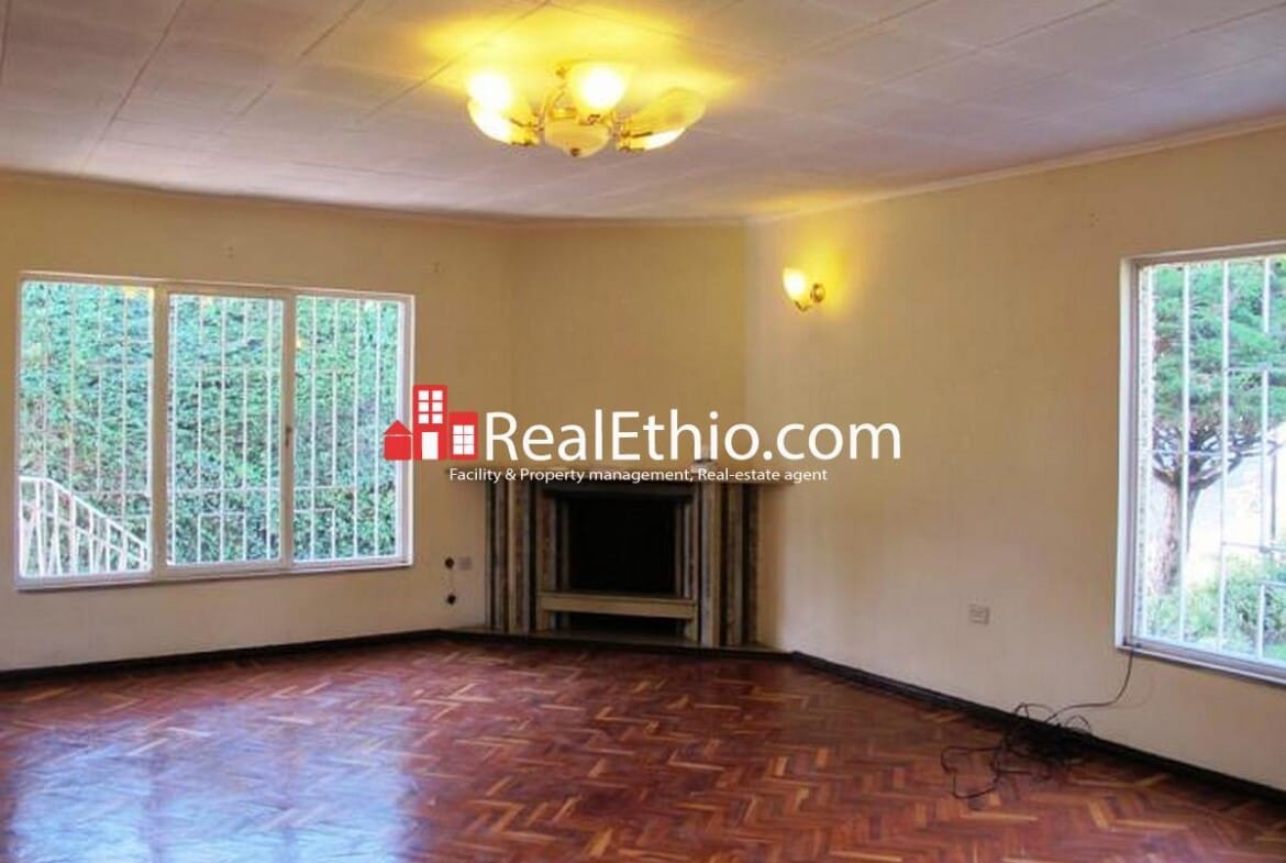 Three bed room villa house for rent at Sarbet, Addis Ababa, Ethiopia.