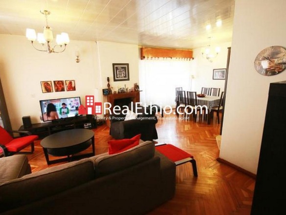 Three bedrooms house for rent, Bole, Addis Ababa.