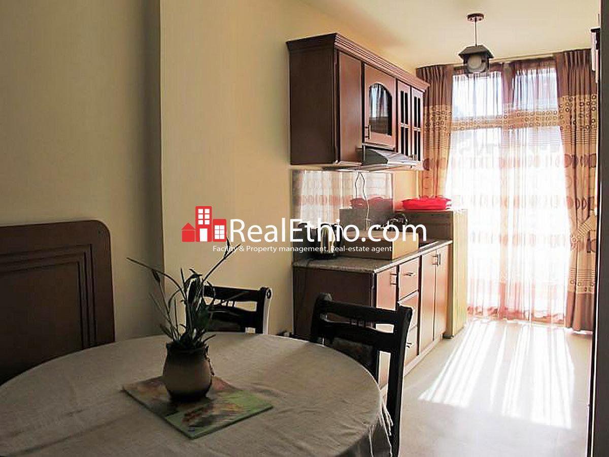 Urael, Furnished one bed room apartment for rent, Addis Ababa, Ethiopia.