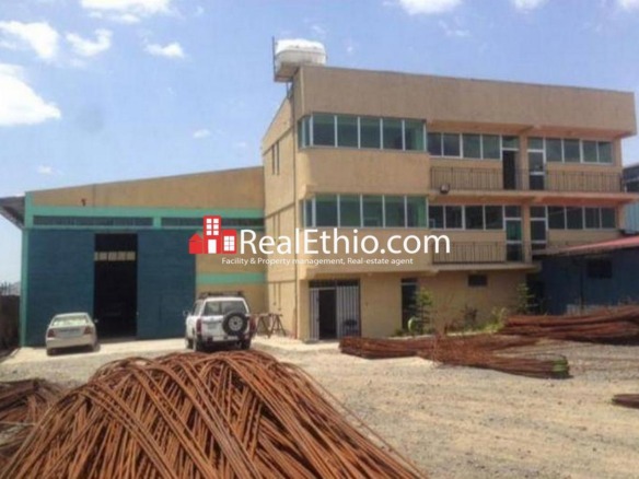 Warehouse or store or Factory for sale, Kality, Addis Ababa, Ethiopia.