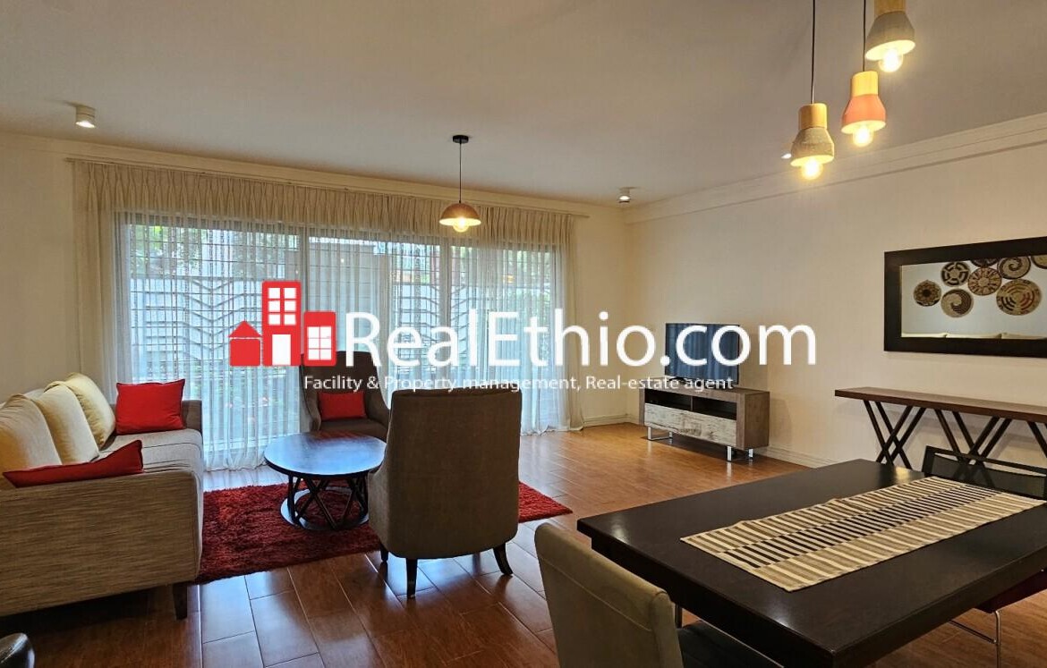 1 Bedroom furnished apartment for rent, Bole Japan, Addis Ababa, Ethiopia.