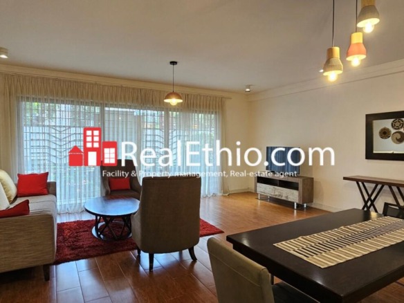 1 Bedroom furnished apartment for rent, Bole Japan, Addis Ababa, Ethiopia.