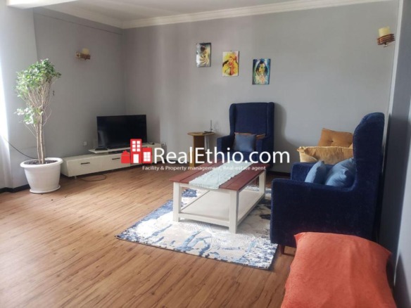 1BR furnished apartment for rent, Gurdshola, Addis Ababa.