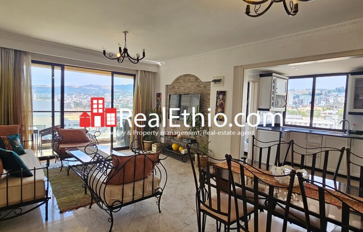 3BR Fully Furnished apartment for rent, CMC Tsehay, Addis Ababa.