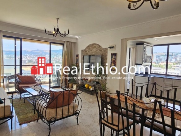 3BR Fully Furnished apartment for rent, CMC Tsehay, Addis Ababa, Ethiopia.