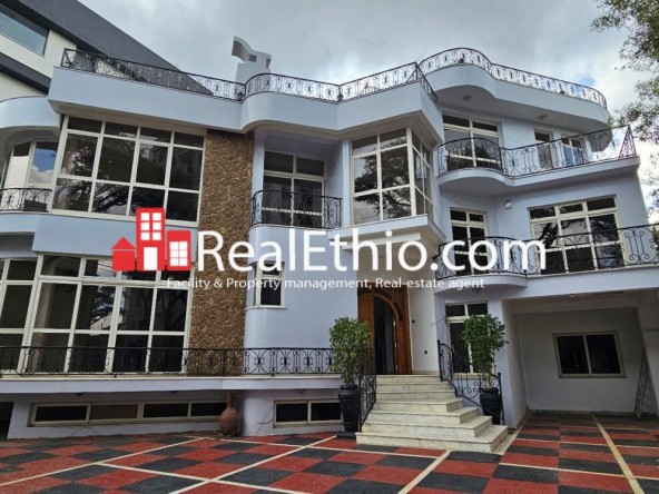 6 Bedrooms G+3+B house for rent, Sarbet by ICS, Addis Ababa, Ethiopia