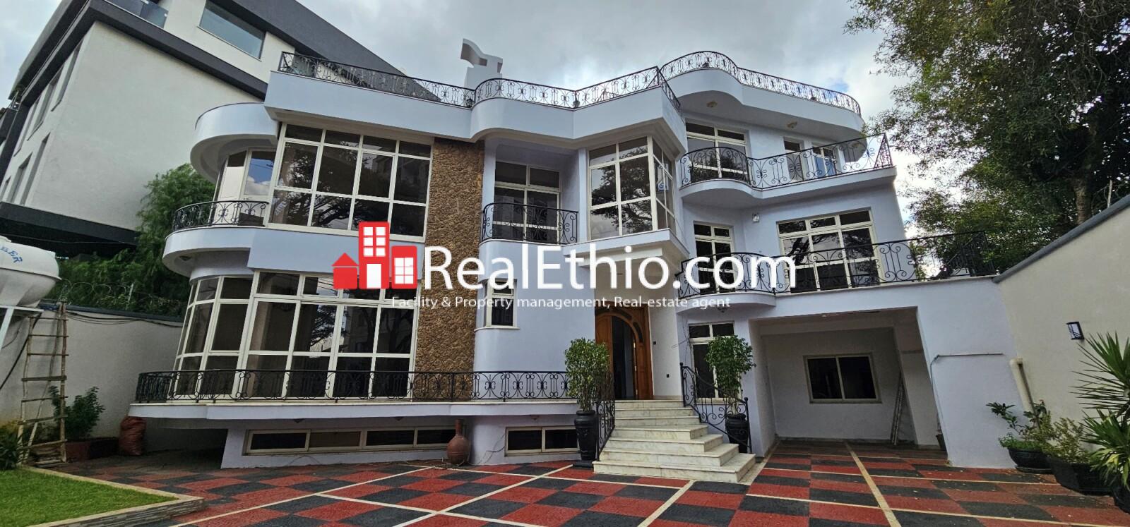 6 Bedrooms G+3+B house for rent, Sarbet by ICS, Addis Ababa, Ethiopia