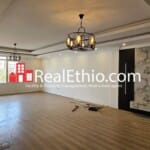 Three bedroom apartment flat for rent at Bole, Addis Ababa, Ethiopia.