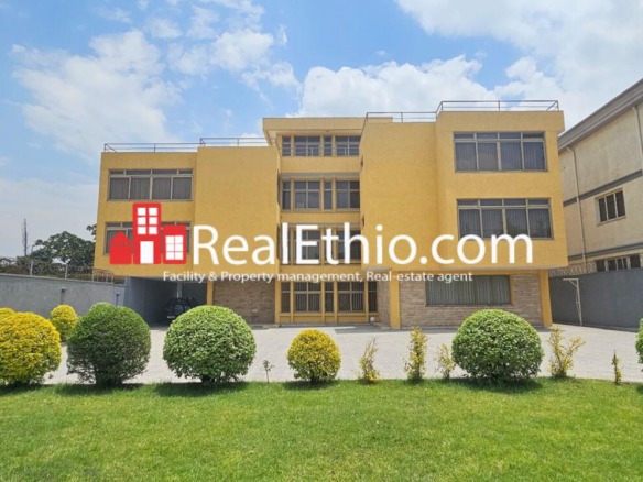 8 Bedrooms ground plus 3 house or office for rent, Bisrate Gebriel, Addis Ababa, Ethiopia.