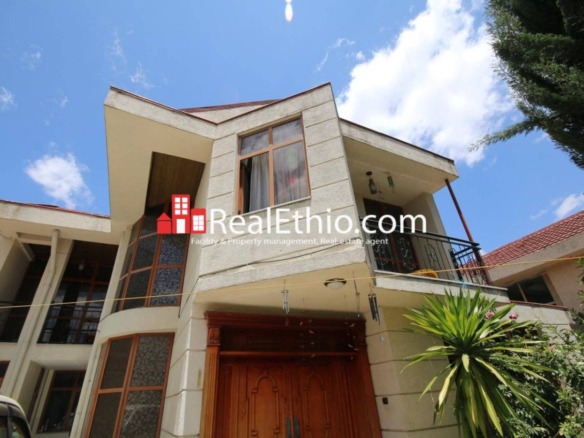 Ayat Zone 8, fully furnished three bedrooms Ground plus one house for rent, Addis Ababa.