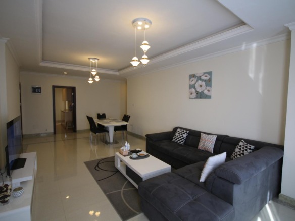 Bole Atlas, three bedrooms furnished apartment for rent, Addis Ababa.