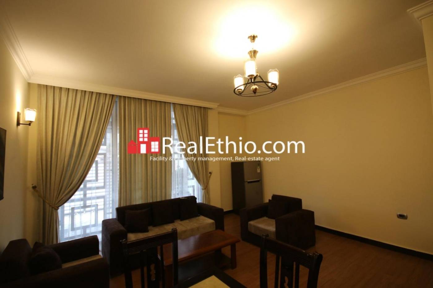 1 Bedroom furnished Apartment for rent, Bisrste Gabriel, Addis Ababa, Ethiopia.