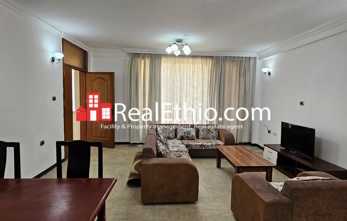 1 bedroom furnished apartment for rent, Bole near airport, Addis Ababa, Ethiopia.