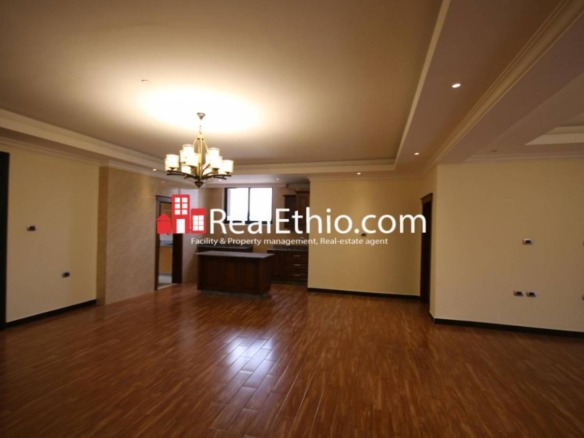 Bisrate Garbiel, three Bedrooms Apartment for rent, Addis Ababa.