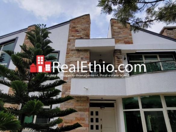 CMC Sunshine compound, 3 bedrooms furnished house for rent, Addis Ababa.